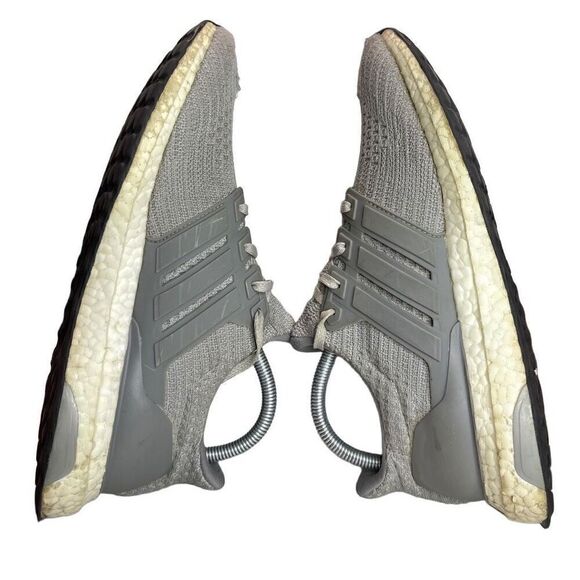 Adidas Womens Ultra Boost BB6150 Gray Running Shoes Sneakers Size 9 - Picture 8 of 9
